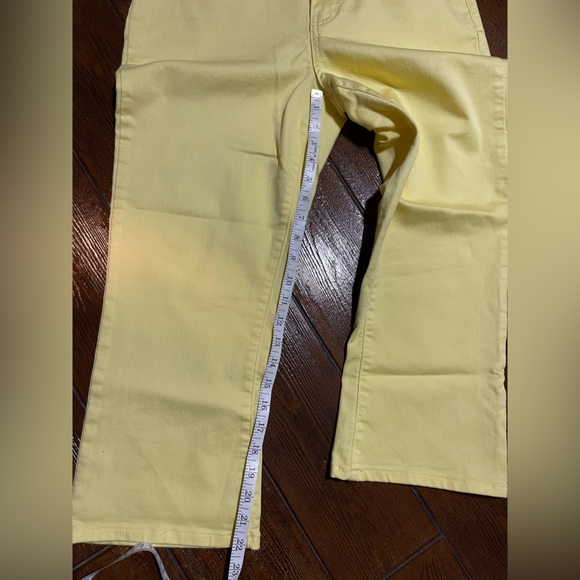 Diane Gilman Cropped Yellow Pants (12P) - Picture 14 of 14